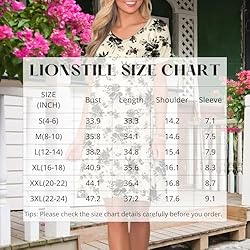 lionstill Women's Casual T Shirt Dress Summer
