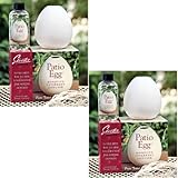 Patio Egg with Skeeter Screen Mosquito & Insect Deterrent - Set of 2 Diffusers With Essential Oils