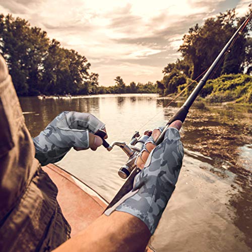 image for Magreel UV Protection Fishing Gloves for Men Women, UPF50+ Sun Protect