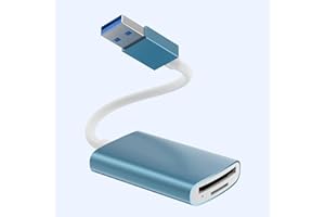 USB 3.0 Micro SD Card Reader - Memory Card Reader with Dual Slots for SD/SDXC/SDHC/Micro SDXC/TF/Micro SDHC/UHS-I, for Mac OS