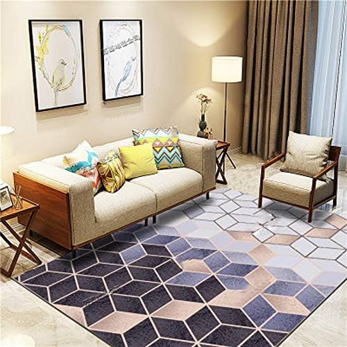 GOYOO Area Rugs Modern Style Rugs Anti-Skid Soft Touch Flannel Carpet Living Room Bedroom 6mm thick,200x300cm
