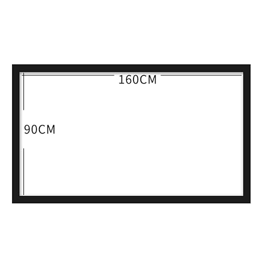 Pantalla De Proyección Montada En La Pared, Cine En Casa 3D / 4K ...