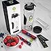 Infusion Pro 32 oz Fruit Infuser Water Bottle with Insulated Sleeve & 50 Recipe Fruit Infusion Water eBook : Bottom Loading, Large Water Infuser for More Flavor : Unique Gift Idea for Women