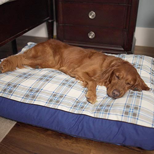 My Pillow Dog Bed [Large, Blue] Pricepulse