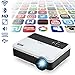 3900 Lumen Android Bluetooth LCD Video Projector-Multimedia HDMI USB RCA Audio VGA AV Support Full HD 1080P Wireless WiFi Home Theater Projectors Outdoor Indoor Holiday Entertainment Game Movies Art primary