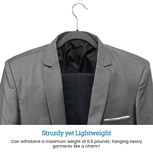 image for Zober Premium Quality Space Saving Velvet Hangers Strong and Durable H