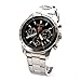 Seiko FC Barcelona Black Dial Stainless Steel Chronograph Mens Watch SSB073