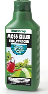 Maxicrop Moss Killer and Lawn Tonic 500ml 2 in 1 Fast Acting