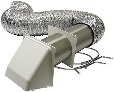 Lambro 4 x 5' UL Transition Duct Vent Kit L1363W by Lambro