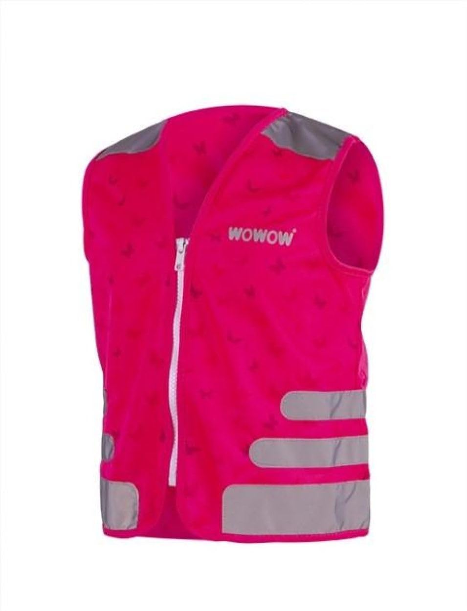 Unknown Wowow Nutty Safety Vest for Children Pink with Reflective Stripes Size XS (Pack of 1)