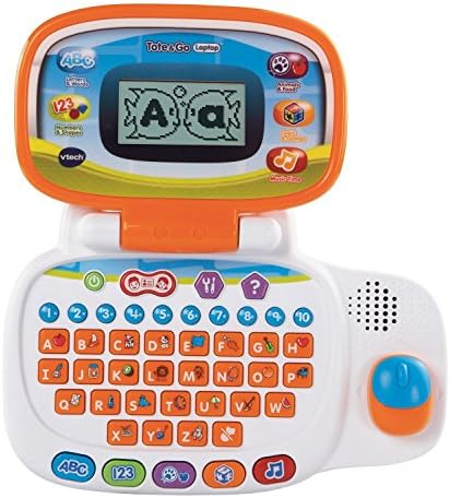 VTech Kids Tote and Go Laptop Music Orange Toys 3 to 6 Years