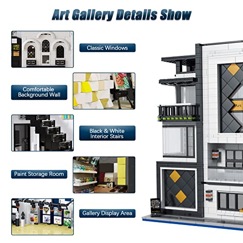 GEVINST Art Gallery Building Kit for Adults Challenging Girls, A
