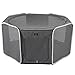 A4Pet Dog Playpen, Portable Pet Playpen, Foldable Dog Playpen Indoor/Outdoor - Ideal for Dogs, Kittens, and Small Animals - Removable Zipper & Collapsible Travel Bowl