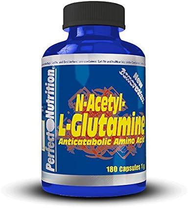 Perfect Nutrition N-Acetyl L-Glutamine, Mass Gainer -180 Caps
