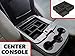 Red Hound Auto Center Console Organizer System Vehicle Insert Compatible with Dodge Ram 1500 2500 3500 2013 2014 2015 2016 2017 2018 Black Anti-Rattle Only FITS FOLD Down Console Seat