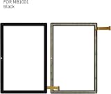 LADYSON For MB1001 Touch Screen Digitizer Replacement Glass Panel Black 10.1 view 7