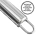 Comfecto Fish Scaler Remover, Stainless Steel Sawtooth Fish Skinner Descaler Tool Cleaner, Ergonomic Handle Scale Scraper Peeler, Easily Brush Scales Cleaning for Chef and Home Cooks