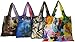 LOQI Museum7 Reusable Grocery Bags, (Set of 4), Multicolor