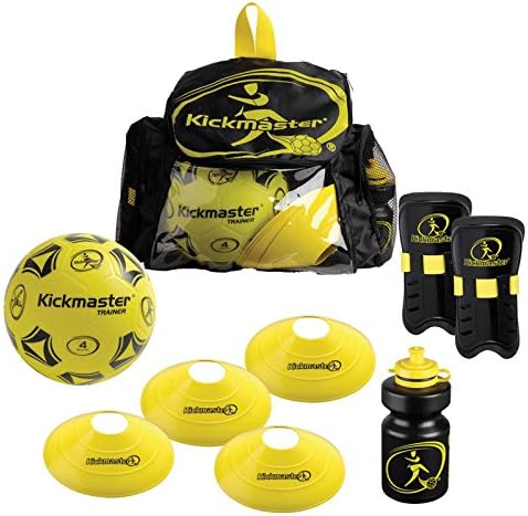 Kickmaster Backpack Training Set - The Ultimate Boys Football Giftt - 5 Years+