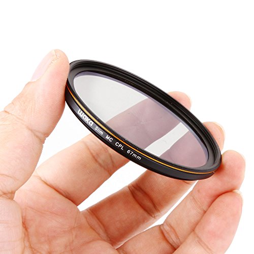 waka 67mm CPL Circular Polarizing Lens Filter, Ultra Slim MRC 16 Layers Polarizing Glass Filter for Outdoor Photography - Thumbnail 5