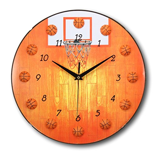 Basketball Wall Clock, Basketball Room Decor, Basketball Wll Decor, Analog Clock eBay