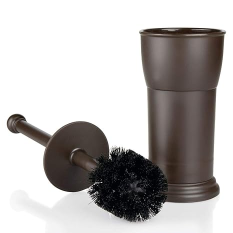 mDesign Práctica escobilla de baño Moderna escobilla de váter para el