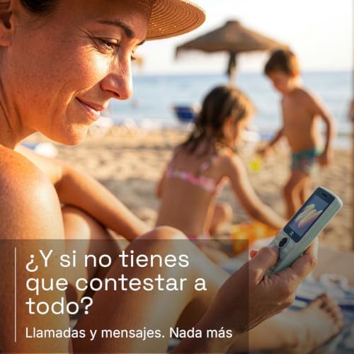 Wild Cool - Telemóvel básico para desconexão ou primeira ligação, Mint