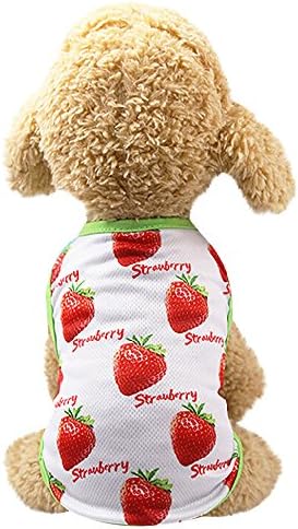 Malloom Dog Vests Pet Dog Clothes Dog Shirts and Tshirts Pet Dog Clothes Costume Cat Pet Clothes Apparel Vest Clothes for Small/Medium/Large Puppy Chihuahua/Yorkie/Teddy/Pomeranian