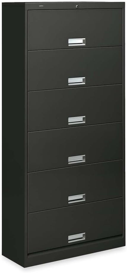 Hon 6 Shelf Filing Cabinet 600 Series Metal Pull Shelf File Charcoal H626 Amazon Co Uk Kitchen Home