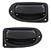 Brock Replacement Pair Set Rear Outside Exterior 3rd Third Textured Door Handles Compatible with 98-11 Ranger Extended Cab Pickup FO1552100 FO1553100