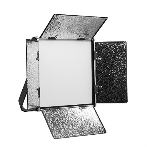 Ikan LB10-3PT-KIT 3-Point Soft Panel LED Light Kit  with Gold & V-Mount Battery Plate, Black (Certified Refurbished) - Thumbnail 4