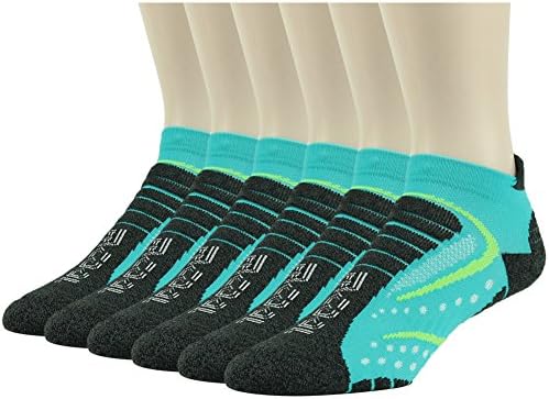 Facool Men's High Performance Low Cut Athletic Running/Hiking Cushion Sports Socks 3/4/6 Pairs
