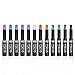 YJYdada Music Flower Highlighter Eyeshadow Pencil Cosmetic Glitter Eye Shadow Eyeliner (04)