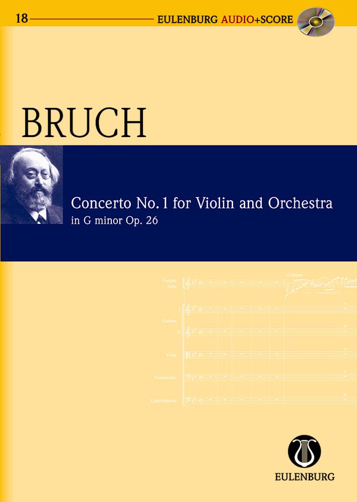 Concerto No 1 for Violin and Orchestra (Eulenburg Audio+Score)