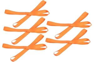 INOOMP 20pcs Motorbike Tie Down Straps Wide Loop Tie Down Straps for Cars Trailers Heavy Duty Weatherproof