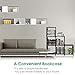 TomCare Cube Storage 6-Cube Shelves Storage Cubes Organizer Closet Organizer Bookcase Cubby Bins Cabinets Storage Shelves for Bedroom Living Room Office, Black