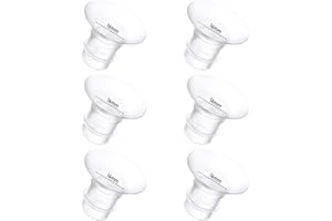 BDICOVE 6Pcs Breast Pump Flange Insert 16mm Compatible with Momcozy/Spectra/Medela/eufy/Elvie/Lansinoh/Paruu P10 Breast Pump, Fit for Momcozy M5/M9/M6/V2 Pro/V2 pro/S12 Pro/eufy E10 S1 S1 Pro, 24mm Flange