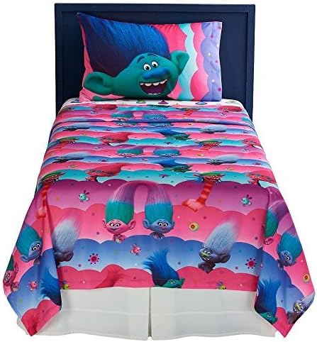DreamWorks Trolls Delightful Day Twin Sheet Set