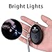 2 Pack Personal Security Alarm 130DB SOS Emergency Personal Alarm Keychain for Women, Children, Elderly, Superior with Explorer Self Defense Electronic Device (2Pack Black)