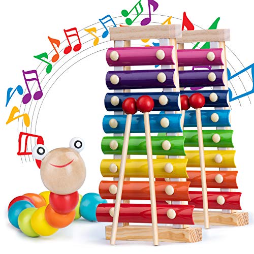 1 Xylophone+Instrument+caterpillar+toy+JiangChuan+Childrens