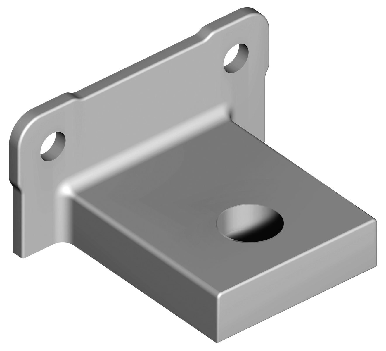 Fac Swivel Base with Mounting Plate 95 x 80 – Galvanised