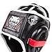 Venum Elite Headgear, Black/Red/Grey, One Size