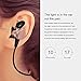Wireless Bluetooth Headphones,Vincentius C4 Wireless In-Ear Noise Reduction earphone with Microphone Sweatproof Stereo Bluetooth Headset (Rose Gold)