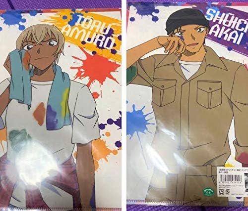 Amazon 名探偵コナン 安室透 赤井秀一 クリアファイル ペンキ アニメ 萌えグッズ 通販