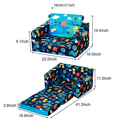 MallBest Kids Sofas Children's Sofa Bed Baby's Upholstered Couch