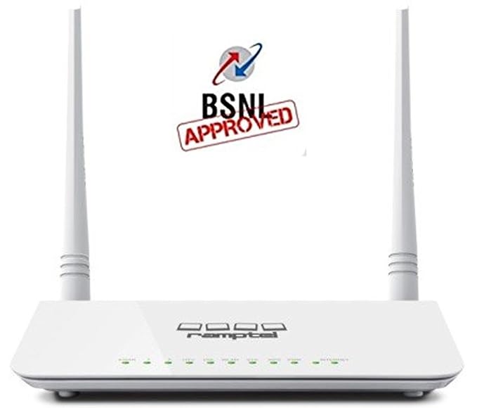 Bsnl Ramptel Rd151 300Mbps Wireless Adsl2+ Modem/Router Modems price Amazon. Routers Deals at