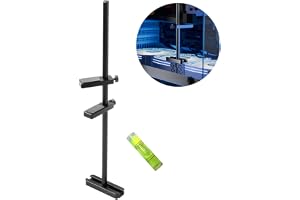 GPU Support Bracket for Fan, Graphics Card Support, GPU Bracket Brace, Video Card Sag Holder Bracket, GPU Stand, Adjustable Aluminum 27cm Detachable to 15cm and 12cm