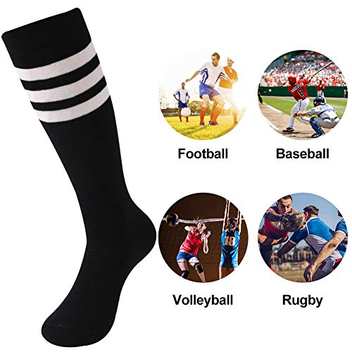 image for Football Socks,SUTTOS Adult Youth Girls Kids Youth Boys Soccer Socks C