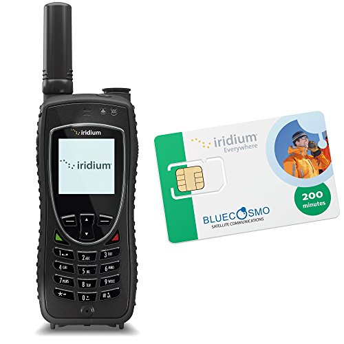 Bluecosmo iridium extreme satellite phone kit & 200…
