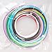 AIO Robotics Sample PLA 3D Pen/Printer Filament, 16 Colors, 10 feet per Color, Dimensional Accuracy +/- 0.02 mm, 1.75 mm